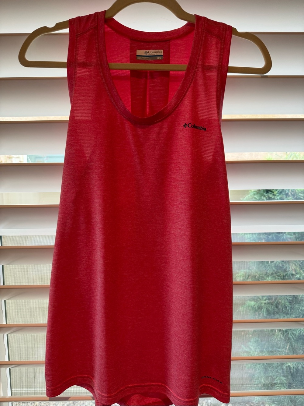 Columbia Women’s Light Coral Athletic Tank Top